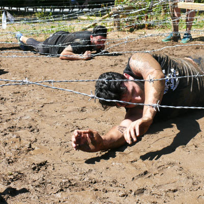 Carrera de obstáculos Maori race