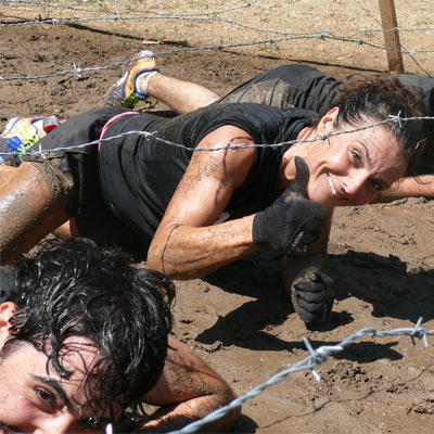 Carrera de obstáculos Maori race